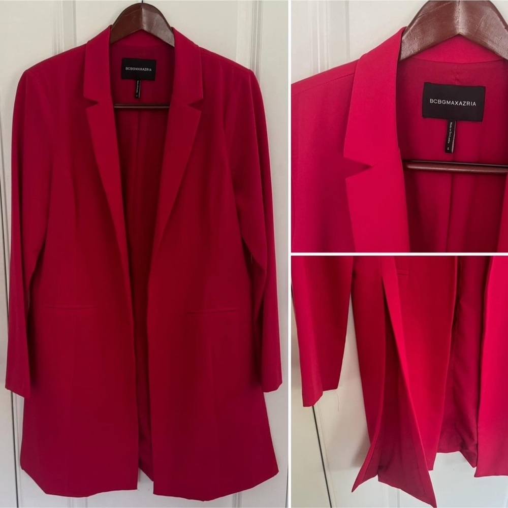 BCBG Max Azria Long Line Blazer